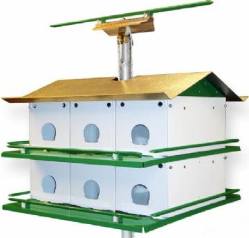 Nature House Purple Martin House Complete System